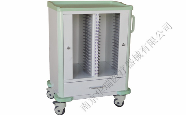 日式双列病历夹车E261