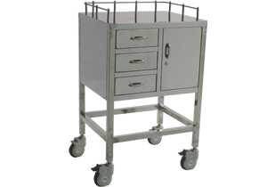 不锈钢封闭式麻醉车Ⅱ型B092