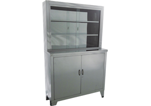 不锈钢双门药品柜Ⅱ型F052