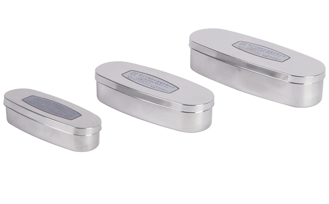 Stainless steel needle box