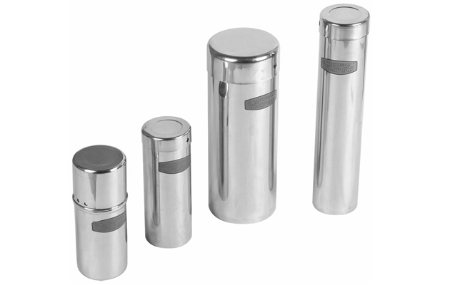 S.S burette sterillizing canister