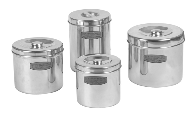 Stainless steel gauze jar