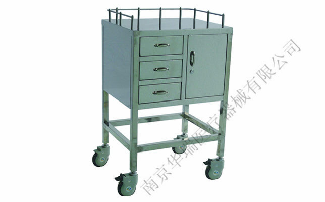 不锈钢封闭式麻醉车Ⅱ型B092