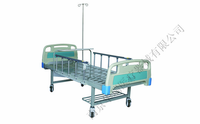 铝合金护栏喷塑双摇病床D161