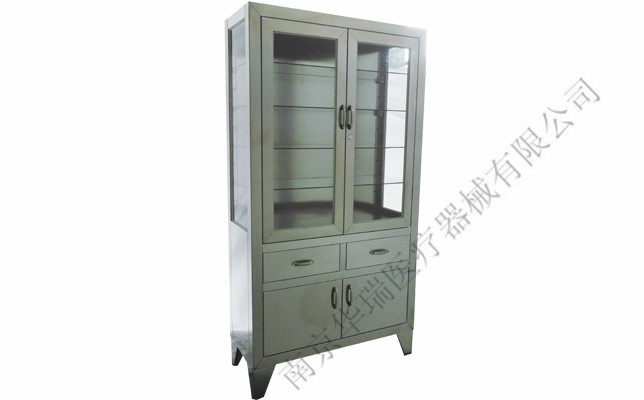 不锈钢双门器械柜日式I型F021