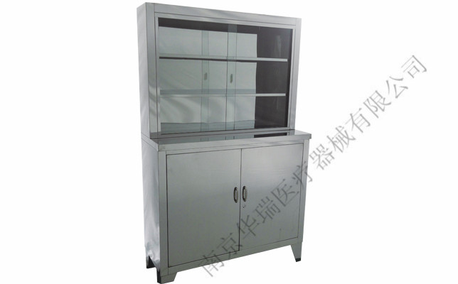 不锈钢双门药品柜Ⅱ型F052