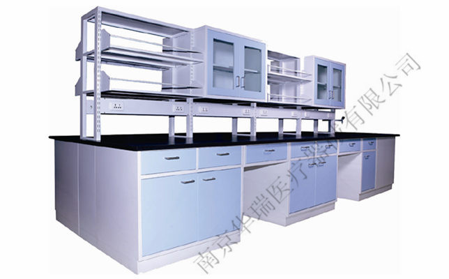 全钢中央台、双面吊柜、中央试剂架S001-S003